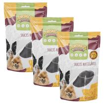 Kit 3 Petisco Casco Bovino Snacks 100% Natural Puresnacks Kit 3 Petisco Casco Bovino Snacks 100% Natural Puresnacks