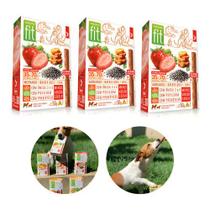 Kit 3 Petisco Fit Pet Morango Batata Doce Chia 50g Spin