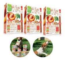 Kit 3 Petisco Fit Pet Pêssego Brócolis Grão De Bico 50g Kit 3 Petisco Fit Pet Pêssego Brócolis Grão De Bico 50g