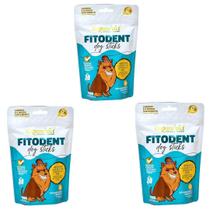 Kit 3 Petisco Fitodent DOG Sticks P/ Cães 160g - Organnact Kit 3 Petisco Fitodent DOG Sticks P/ Cães 160g - Organnact