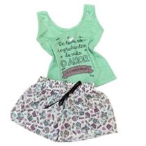 Kit/3 Pijama Baby Dool Infantil Regata Malha Atacado