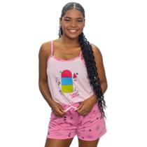 KIT 3 Pijamas Femininos Baby Doll Modelo Alcinha Nova Coleção
