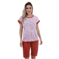 Kit 3 Pijamas Pescador Feminino Confortável - Pijamas Priketa