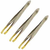 Kit 3 Pinca 2241.303 Ponta Reta Estreita 9cm - Edel Solingen