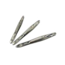 Kit 3 Pinças Profissionais Nzx de Sobrancelha Aço Inox Alta Precisão e Durabilidade