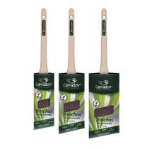 Kit 3 pincel trincha angular recorte profissional 704 condor Kit 3 pincel trincha angular recorte profissional 704 condor