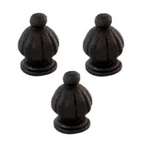 Kit 3 Pinha Ferro Fundido N13 Para Grade Sacada Muro 5X3Cm Kit 3 Pinha Ferro Fundido N13 Para Grade Sacada Muro 5X3Cm