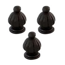 Kit 3 Pinhas Ferro Fundido N13 para Grade e Muro 5x3cm Fundição São Cristóvão Kit 3 Pinhas Ferro Fundido N13 para Grade e Muro 5x3cm Fundição São Cristóvão