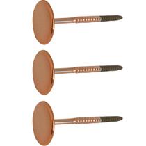 Kit 3 Pinos Ganchos de Parede Metal 3cm Rose Duler Pendurado