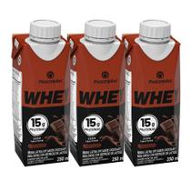 Kit 3 Piracanjuba Bebida Whey Zero Lactose Chocolate 250ml Kit 3 Piracanjuba Bebida Whey Zero Lactose Chocolate 250ml