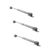 Kit 3 Pistão A Gás 247mm 120n (12kg) Abre Para Cima - Hardt