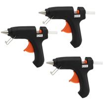 Kit 3 Pistolas De Cola Quente Grande 40W Bivolt 110/220V Bastão De Cola Grossa 11mm Kit 3 Pistolas De Cola Quente Grande 40W Bivolt 110/220V Bastão De Cola Grossa 11mm