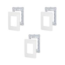 Kit 3 Placa 4X2 3 Mód S730103274 Gamma Silver Orion Schneide