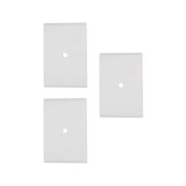 Kit 3 Placa 4X2 Saída Fio Branco Liz Tramontina 57106/002 Kit 3 Placa 4X2 Saída Fio Branco Liz Tramontina 57106/002