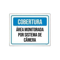 Kit 3 Placa Cobertura Área Monitorar Câmera ul