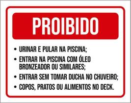 Kit 3 Placa Poribido Urinar Pular Piscina Bronzeador 36X46