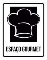 Kit 3 Placas Condomínio Ambiente Espaço Gourmet Kit 3 Placas Condomínio Ambiente Espaço Gourmet