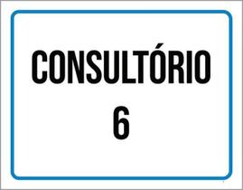 Kit 3 Placas Consultório 6