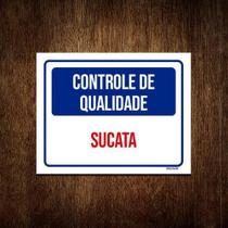 Kit 3 Placas Controle De Qualidade Sucata