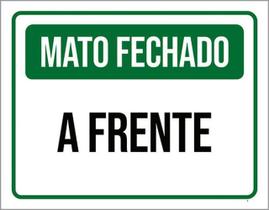 Kit 3 Placas De Mato Fechado A Frente 36X46 Kit 3 Placas De Mato Fechado A Frente 36X46