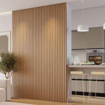 Kit 3 Placas de Painel Ripado Milão 250cm X 58cm X 3,3mm (rende 4,35m²) Ecorevest