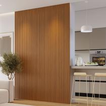 Kit 3 Placas de Painel Ripado Tóquio 250cm X 58cm X 3,3mm (rende 4,35m²) Ecorevest