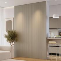 Kit 3 Placas de Painel Ripado Toronto 250cm X 58cm X 3,3mm (rende 4,35m²) Ecorevest
