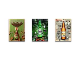 Kit 3 Placas Decorativas Cerveja Beer Bebidas Mdf