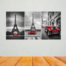 Kit 3 Placas Decorativas Paris MDF 3mm 18x26 - Brothers Mineiros Decor Kit 3 Placas Decorativas Paris MDF 3mm 18x26 - Brothers Mineiros Decor