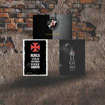 Kit 3 Placas Decorativas Vasco 01 MDF 3mm 18x26 Kit 3 Placas Decorativas Vasco 01 MDF 3mm 18x26