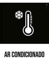 Kit 3 Placas Desenho Ar Condicionado