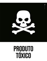Kit 3 Placas Desenho - Produto Tóxico