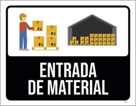 Kit 3 Placas Entrada De Material Desenho 36X46 Kit 3 Placas Entrada De Material Desenho 36X46