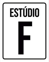 Kit 3 Placas Estúdio F 36X46