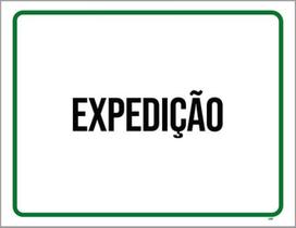 Kit 3 Placas Expedição Setor