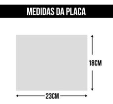 Kit 3 Placas Ps 2Mm Propriedade Particular Entrada Proibida