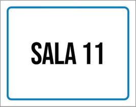 Kit 3 Placas Sala 11