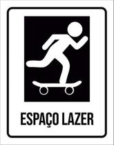 Kit 3 Placas Setor Espaço Ler Skate 36X46