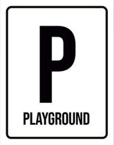 Kit 3 Placas Setor Playground 36X46