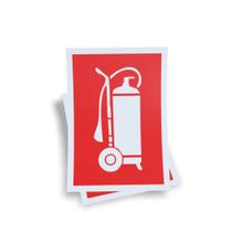 Kit 3 Placas sinalização 15x21cm EM PVC PL(1026) - Tema: Extintor Kit 3 Placas sinalização 15x21cm EM PVC PL(1026) - Tema: Extintor