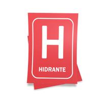 Kit 3 Placas sinalização 15x21cm EM PVC PL(119A) Tema: Hidrante Kit 3 Placas sinalização 15x21cm EM PVC PL(119A) Tema: Hidrante
