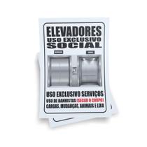 Kit 3 Placas sinalização 15x21cm EM PVC PL(186b) - Tema: Banhista