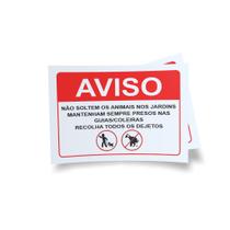 Kit 3 Placas sinalização 15x21cm EM PVC PL(236) - Tema: Jardim