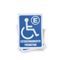 Kit 3 Placas sinalização 15x21cm EM PVC PL(338) Tema: PPLerencial