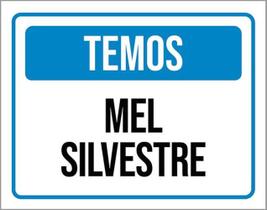 Kit 3 Placas Temos Mel Silvestre