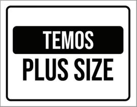 Kit 3 Placas Temos Plus Size Kit 3 Placas Temos Plus Size