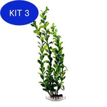 Kit 3 Planta Plástica para Aquário 40cm COD 0981