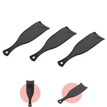 Kit 3 Plaquete para Tintura Mechas Cabelo Cabelereiro Luzes Profissional Dompel Preta