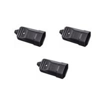 Kit 3 Plug 2P+T 20A-250V PB Fêmea Tmd2-3 Preto Margirius