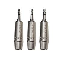 Kit 3 Plug P2 Macho Estéreo Metal Prof Para Celular Mesmo com Capa Kit 3 Plug P2 Macho Estéreo Metal Prof Para Celular Mesmo com Capa